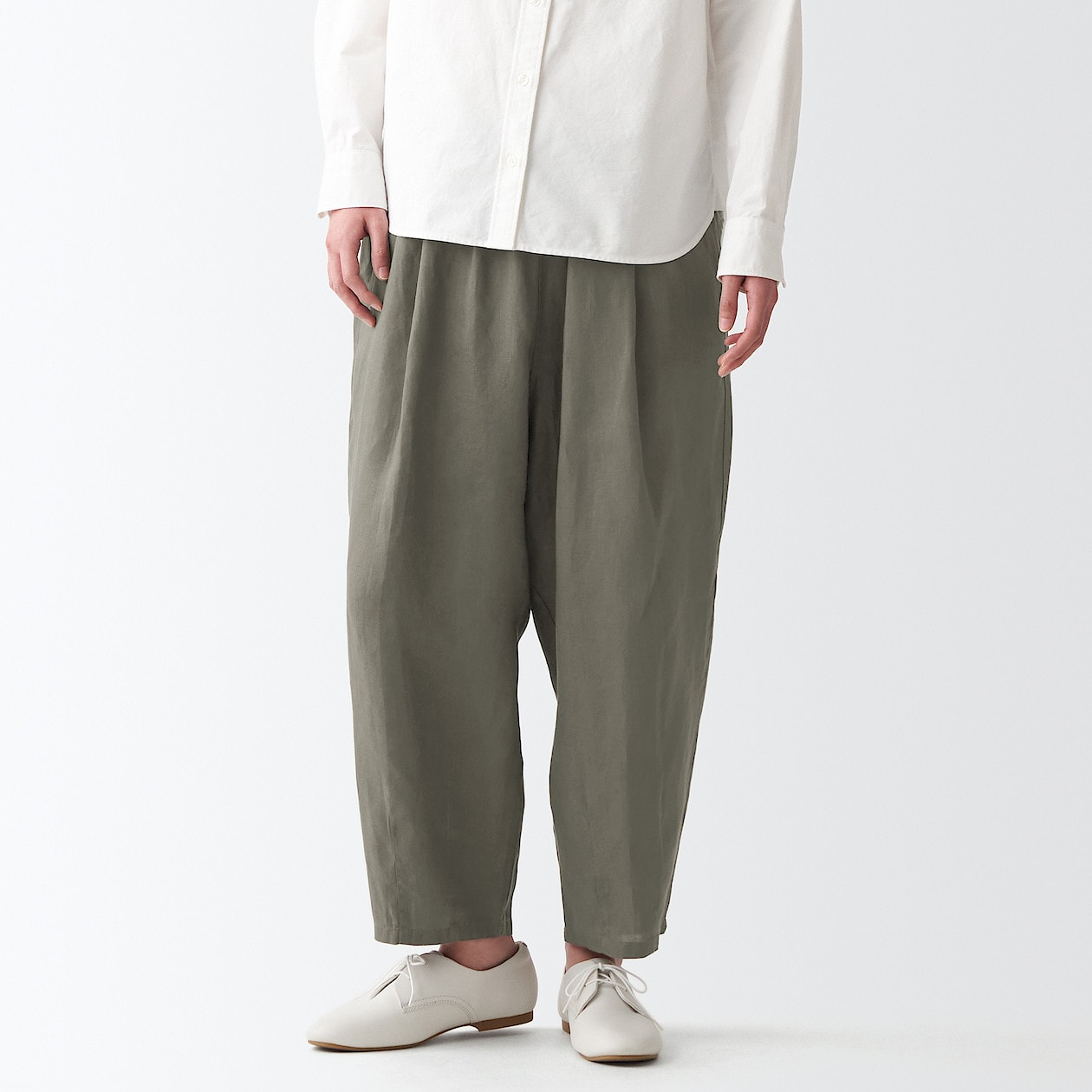 Linen balloon deals pants